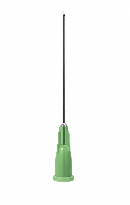 21G Green Unisharp Needle – 40mm (1½ Inch)